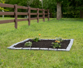 4FT x 4FT Raised Bed - With Weed Guard and staples