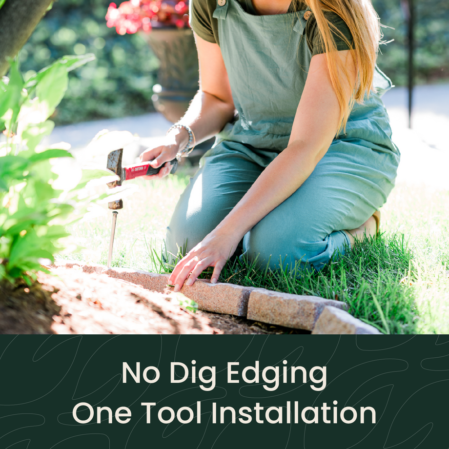 Faux Edging Bricks - 4-foot section