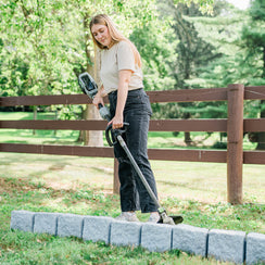 Faux Stone Edging Blocks - 4-foot section