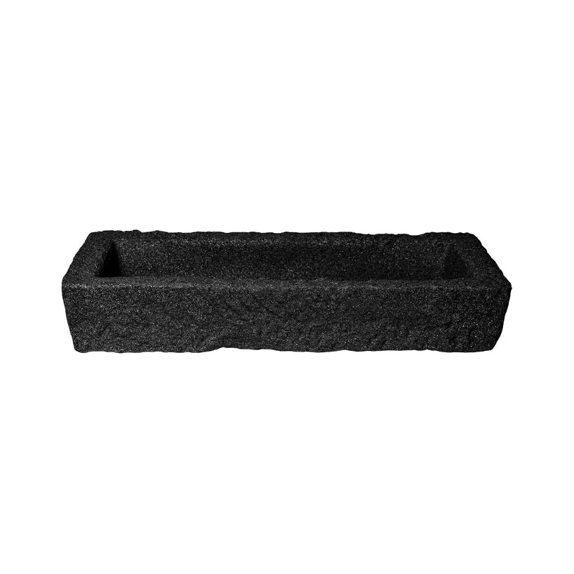 Large Charcoal Trough Planter