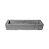 Large Graystone Trough Planter