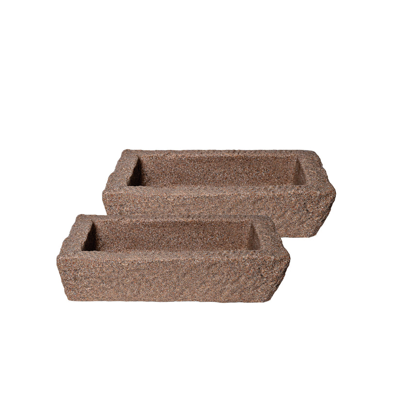 Medium Cobblestone Trough Planter