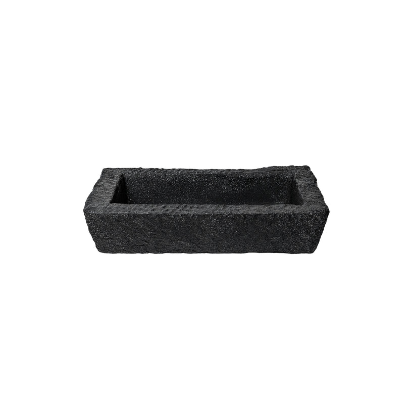 Medium Charcoal Trough Planter