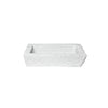 Medium Limewash Trough Planter