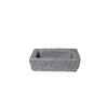 Small Graystone Trough Planter
