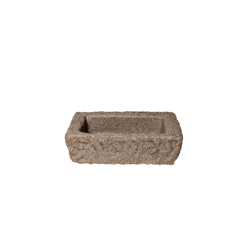 Small SandStone Trough Planter
