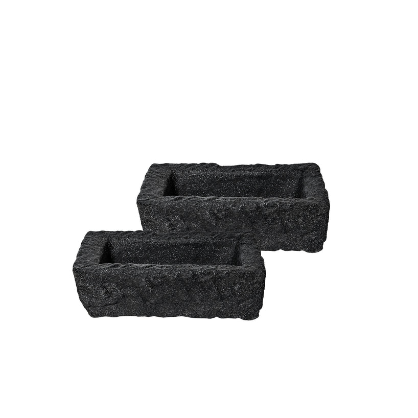Small Charcoal Trough Planter