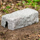 faux stone end block